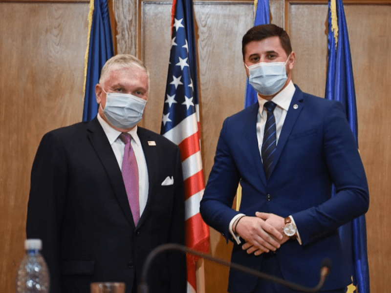 Lucian RUSU: Ca parlamentar, voi păstra o strânsă legătură cu Ambasadorul Statelor Unite, dl. Adrian Zuckerman